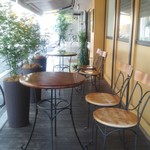 マテリエル - テラス席