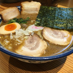 こだわり麺工房たご - 冷やしにぼし中華
      カレーバージョン
      ※忙しい時はNGで、大将に事前要予約
      それでも、作れない時がありますので、大将がご機嫌の良い時に( ˊᵕˋ )