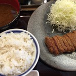 牛カツ京都勝牛 - 牛ロースカツ膳(130g)