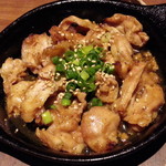 Fukufukuya - 鶏ハラミの鉄板焼388円