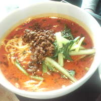 過門香 丸の内トラストタワー店 - タンタン麺定食＠１２００円