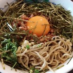 蒼凛 - 納豆蕎麦（冷かけ蕎麦）