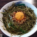 納豆蕎麦（冷かけ蕎麦）