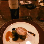 ル・ゴーシュ・セキ - ホロホロ鶏とオマール海老、赤グラス2種目16.7