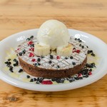 カフェ アクイーユ - ショコラクッキーパンケーキ