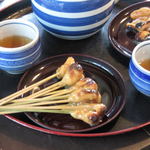 あぶり餅 本家 根元 かざりや - 