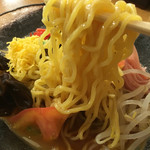 おふくろの味 3・5食堂 - ◉2016/08/03/WED #171 @冷やしラーメン ¥660 ＋ 自家製タレのふわとろ親子丼 ¥500
            