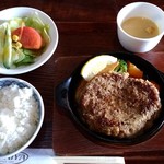 紅屋 - ハンバーグランチ(1000円)