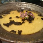 和食すがわら - 牡蠣の茶碗蒸し・・。