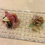 リストランテ　アニモフェリーチェ - サラダ2種