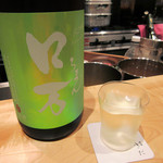 祇園 きだ - 日本酒　ロ万(福島花泉酒造)