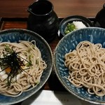 くらそば幸道 - 「おろしそばととろろそば」h28.8.4撮影