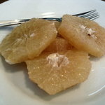 トラットリア イル ピスタッキオ - グレープフルーツのマラスキーノかけ