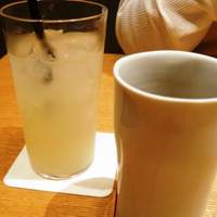 やさい家めい ルミネ横浜店 - ジンジャエールとただのお茶