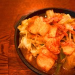 Ajikoubou Fujie - 豚キムチ鉄板焼き