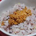 tetote - ソイミートのせ雑穀米