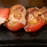 そらいえ - 豚巻きトマトステーキ：500円