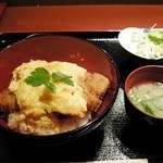 Kashuu en - カツ丼定食（日替わりランチ）￥500