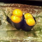 ほり川 - うずらの卵の握り