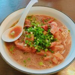 ゆ～ちゃん - 黒王ラーメン肉入り