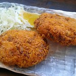 なぶら - イカメンチ350円なり