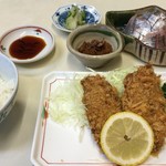 かご平 - 地鯵定食