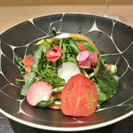 神保町 傳 - 野菜サラダ１