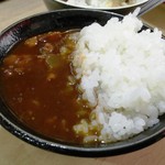 本枯中華そば 魚雷 - ランチ用ハヤシ丼ぶり