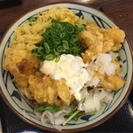 丸亀製麺 - タル鶏天ぶっかけ大  by masakun