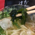 うどん屋 だし道楽 - ワカメ