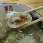 中華そば 伊藤商店 - 半熟煮玉子