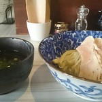 つくばらーめん 鬼者語 - 限定３・・純天草淡麗つけ麺
      2016.8