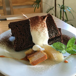 シンバカフェ - チョコレートシフォン