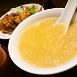 中国料理 青冥 - スープ