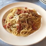 リストランテ エ ピッツェリア ペイザン - 青じそ風味のスパゲッティ