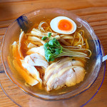 らーめん 三福 - 冷やしらー麺 700円