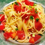 Kaoru Duki - マグロとトマトの冷製フェデリーニ
      ちょっぴり和風