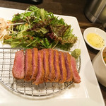 銀座ぎゅう道 - 30日熟成牛かつ膳(並)