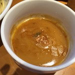 麺屋 翔 - 鶏白湯特製つけ麺（つけ汁）