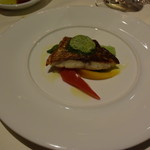 青山 エリュシオンハウス - メイン①：本日鮮魚のソテー レモンソース香草バターとともに