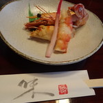 房州屋 - 海老塩焼