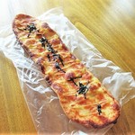 パン家アストレア - 【2016.8.5】パリパリめんたい(180円)長さは約27cm