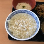 吉野家 - 麦飯