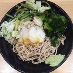 駅そば そば処中山道 - 冷し山菜おろしそば。
            税込460円。
            うまし。