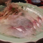 あおい寿司 - こち薄づくり