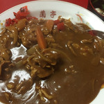 蘭亭 - 料理写真:カレーライス