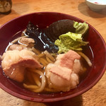 ら すとらあだ - もつ蕎麦