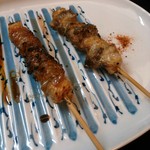 平亀 - とりかわ（左）　ぼんじり（右）