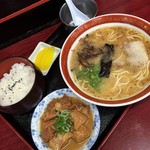 大黒ラーメン - ラーメンセット2016/07