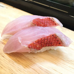 Sushi Ichi - 金目鯛！！炙られて香ばしい！！
